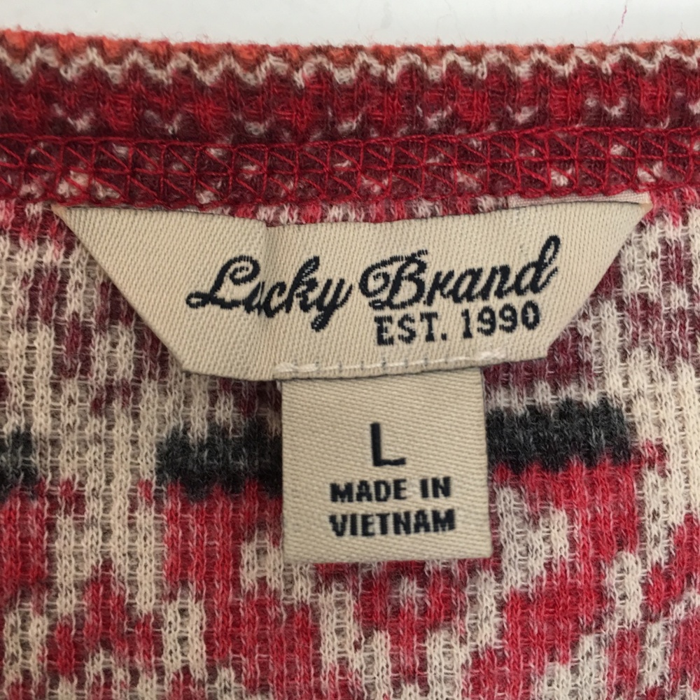 [Luckybrand] Thin Winter Pattern Pullover W Studs - image 2